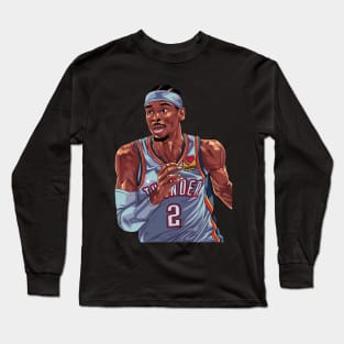 Shai Gilgeous-Alexander Long Sleeve T-Shirt